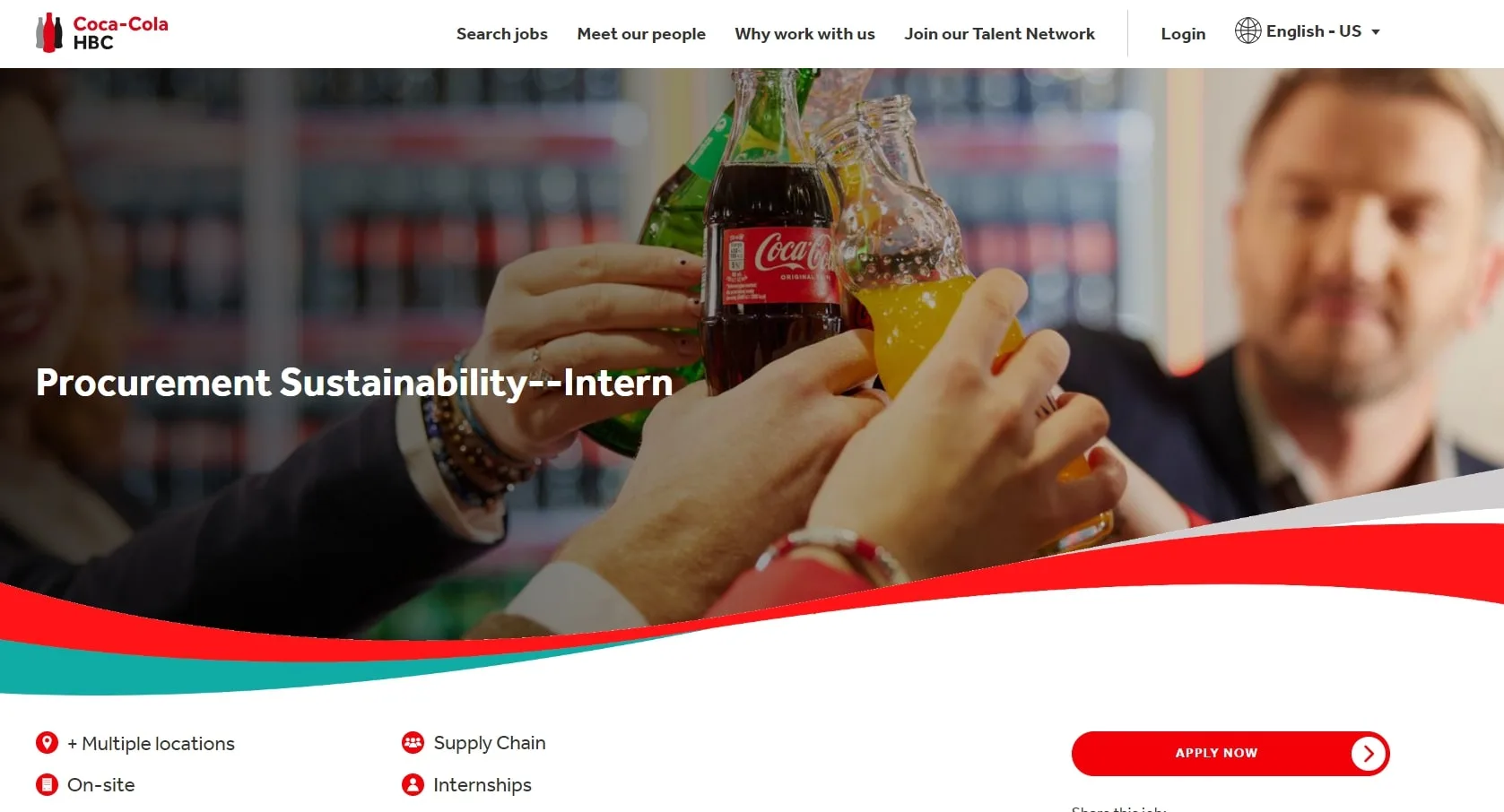 Graduate Interns at The Coca-Cola Company