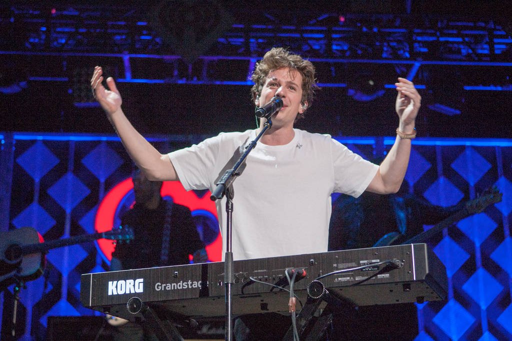 Charlie Puth performing on Whatever’s Clever! World Tour 2026